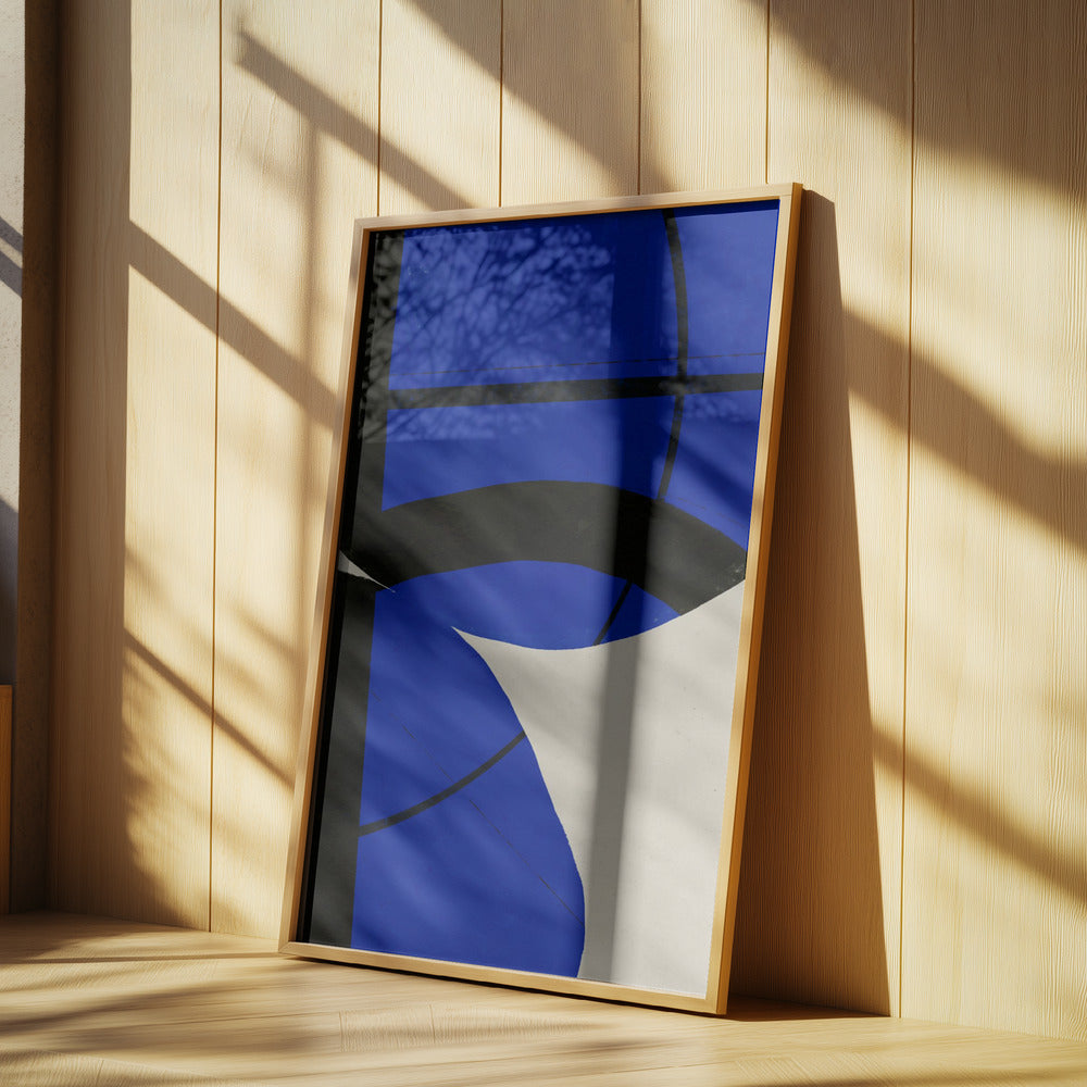 Blå Harmoni Flöde | Poster