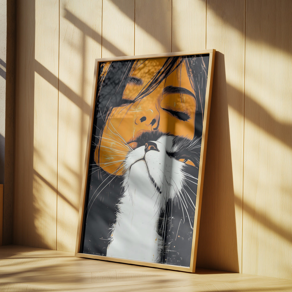 Älskar dig kattunge | Poster