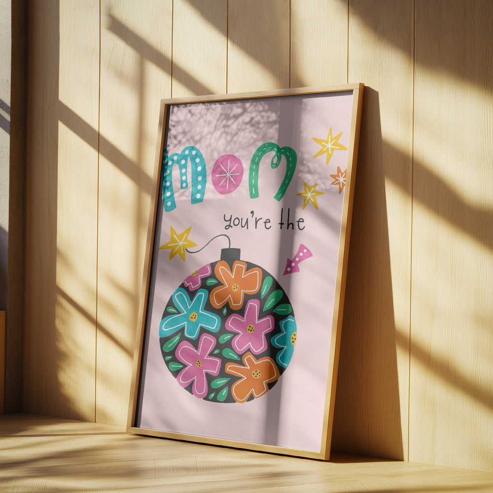 Mom's Floral Delight | Poster