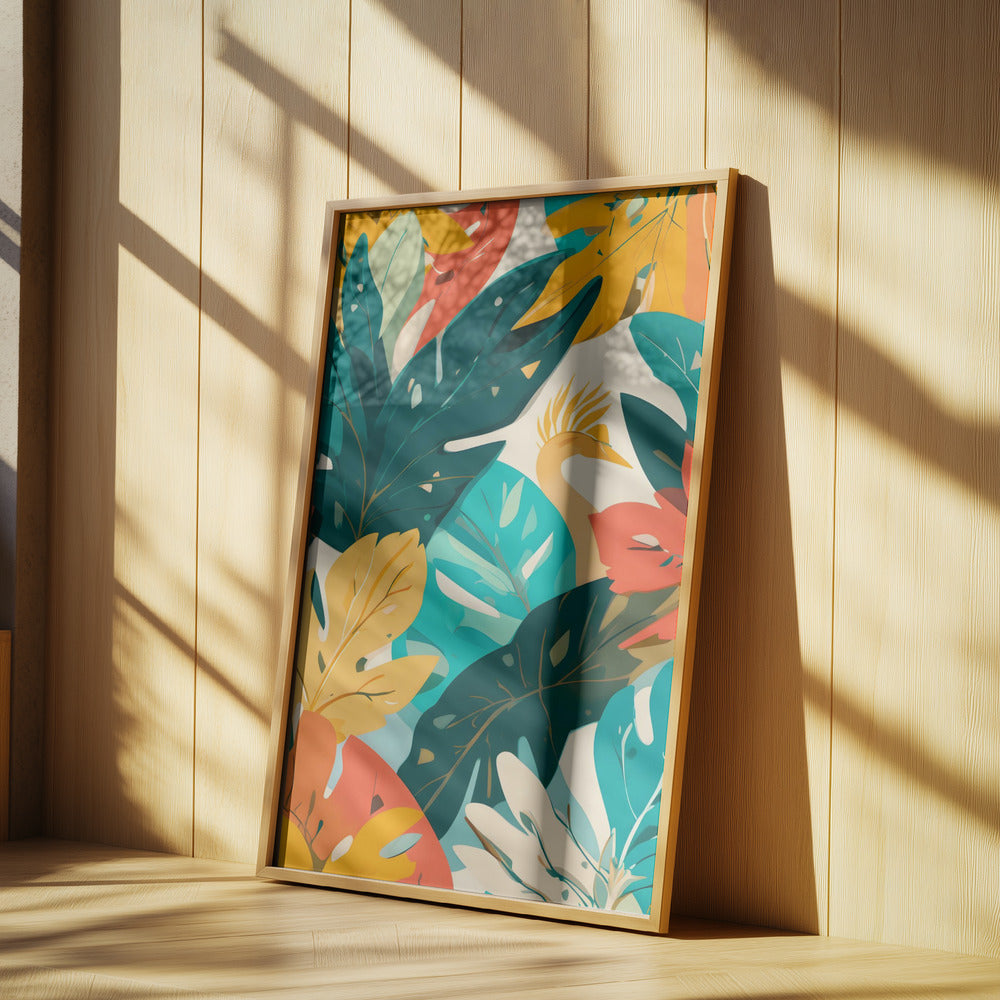 Blomstrande grönt | Poster