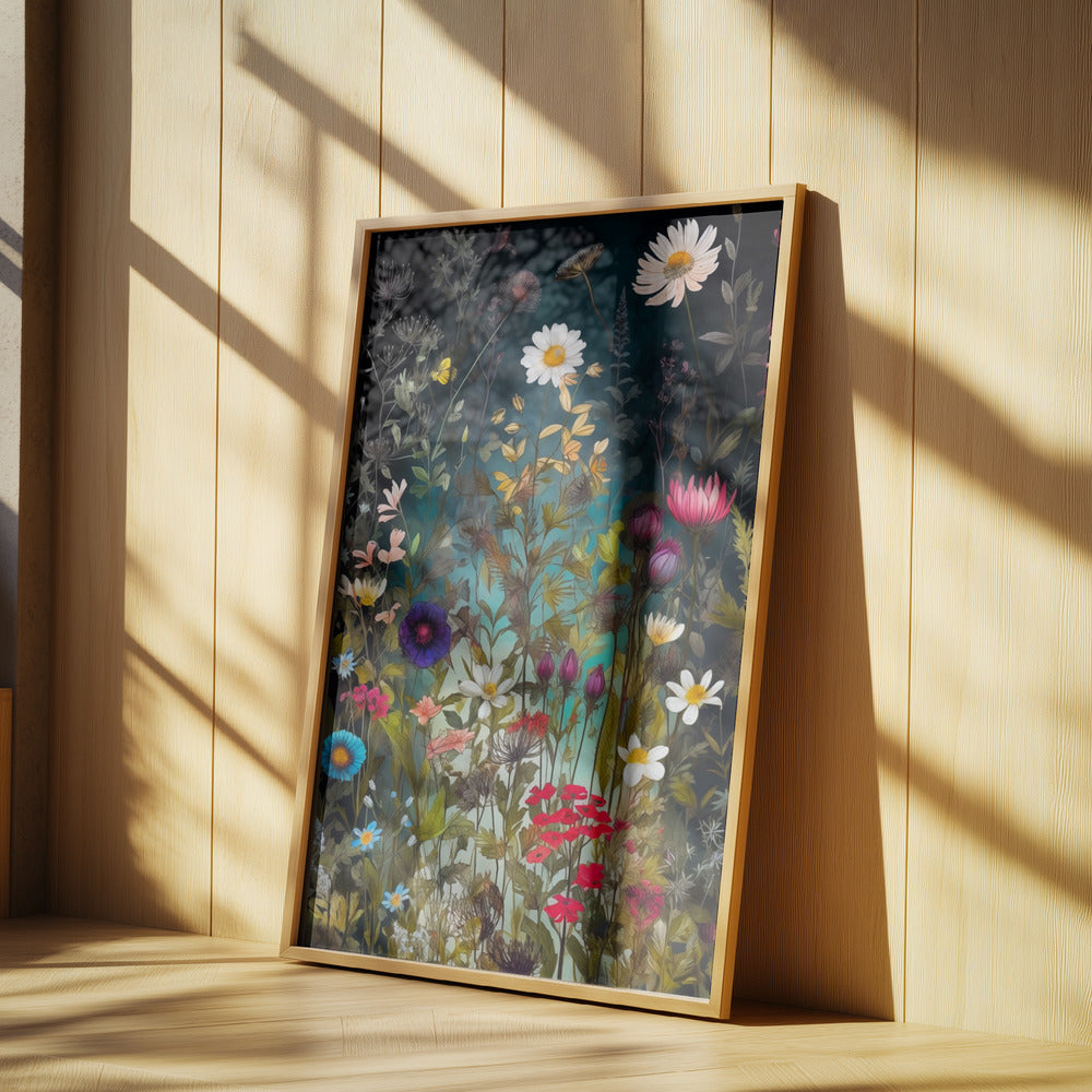 Wildflower Meadow Evergreen Flowers 92 | Poster