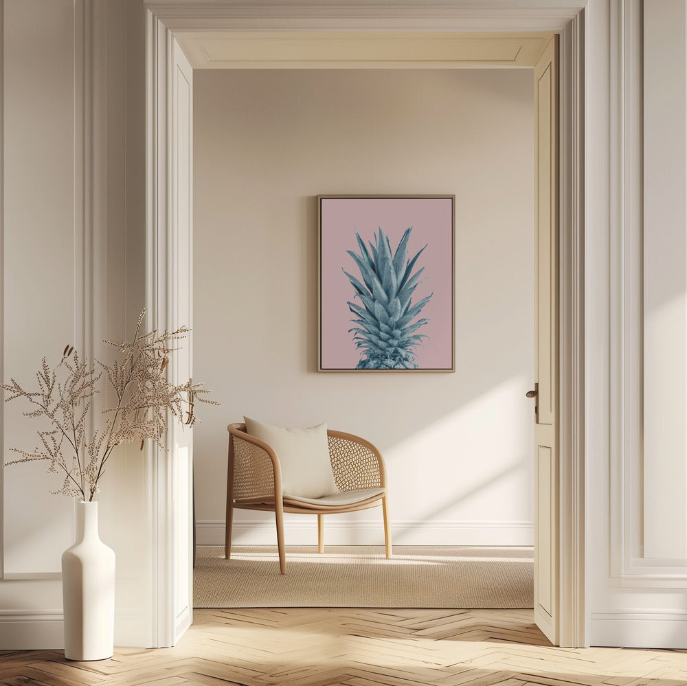 Ananas Roze 06 | Posters - Kunstdrukken