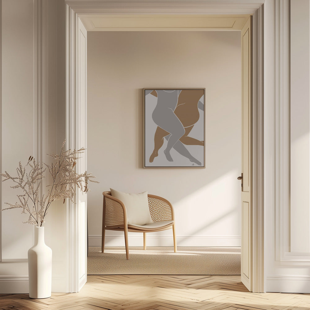 Lovers Beige | Poster