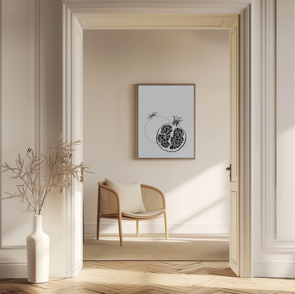 Melograni disegnati a mano | Poster - Stampe d’Arte
