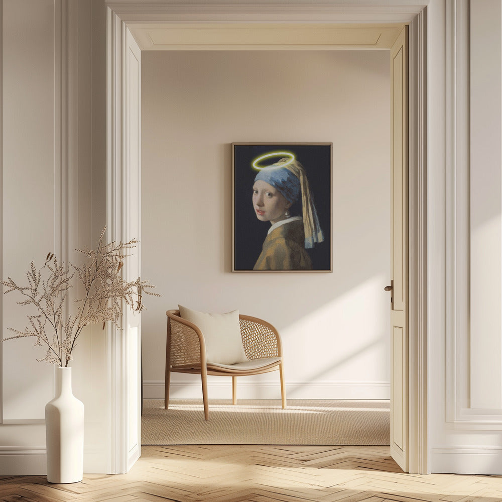 Girl With A Halo | Poster