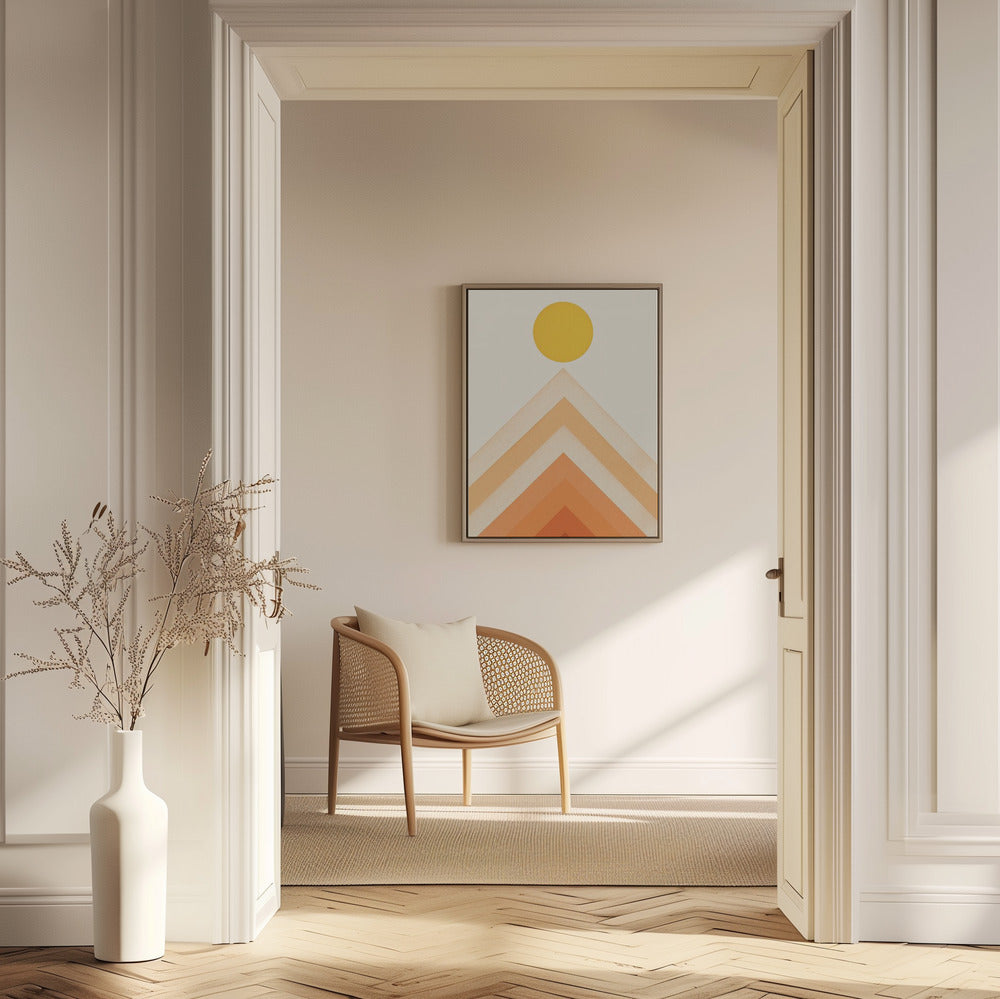 Bergslandskap nr 4 | Poster