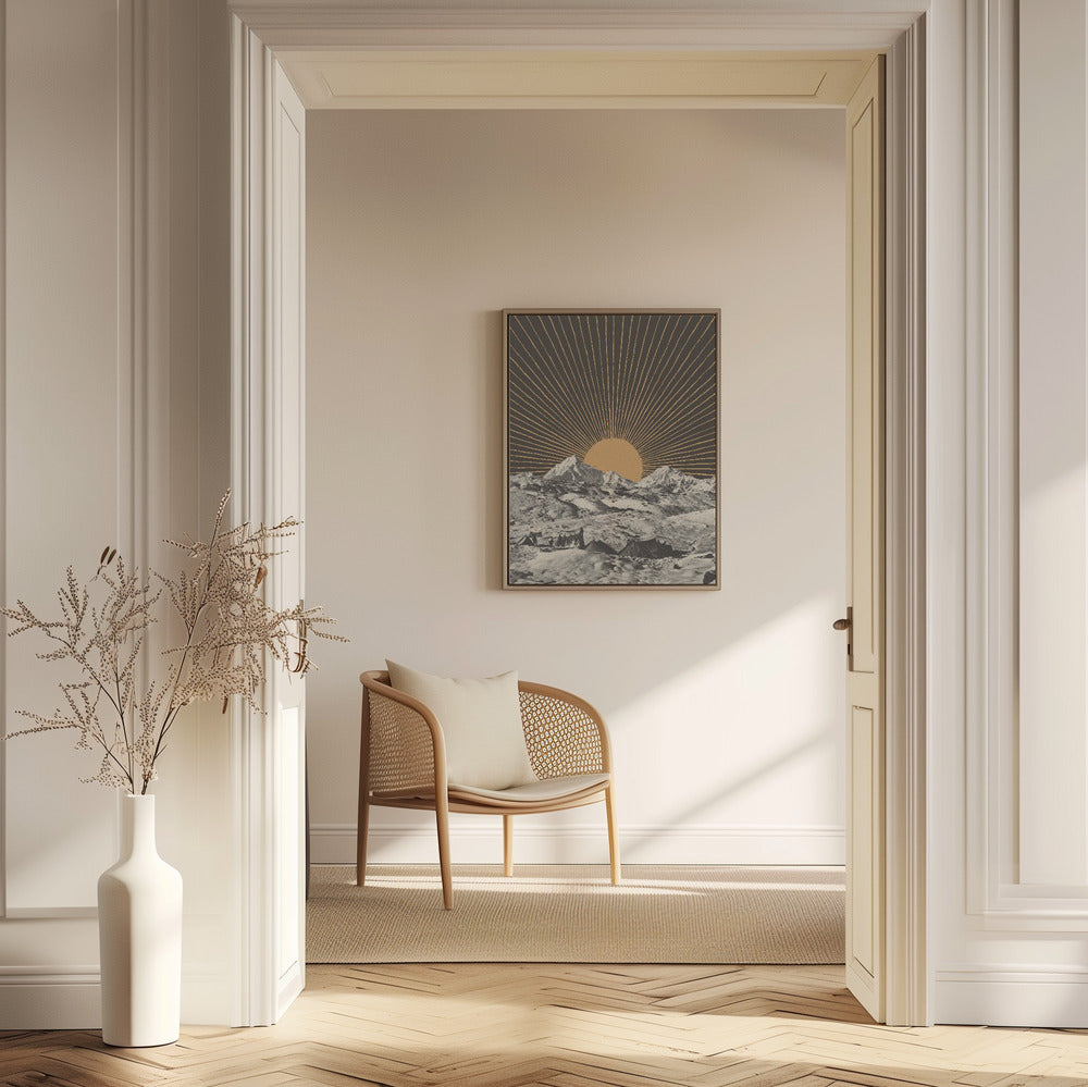 Bergslandskap nr 6 | Poster
