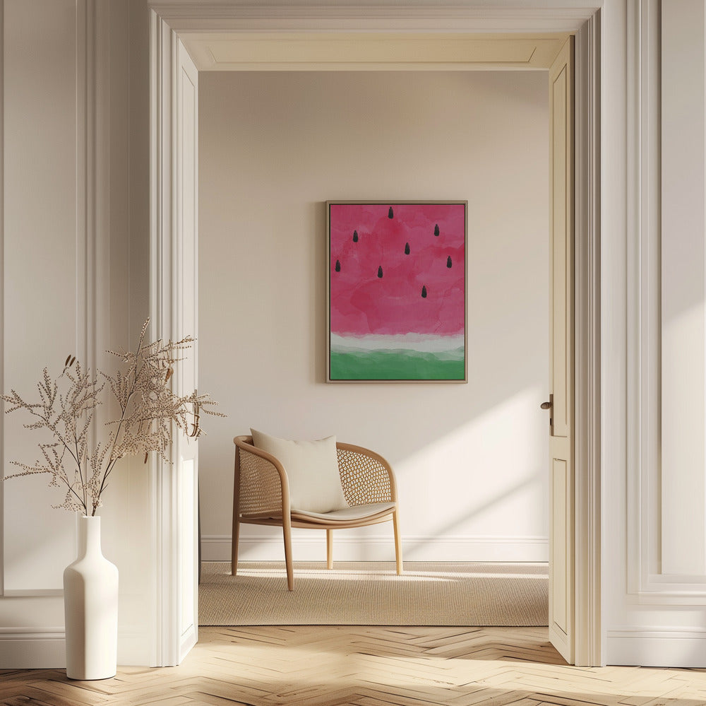 Watermelon Abstract A0 | Poster