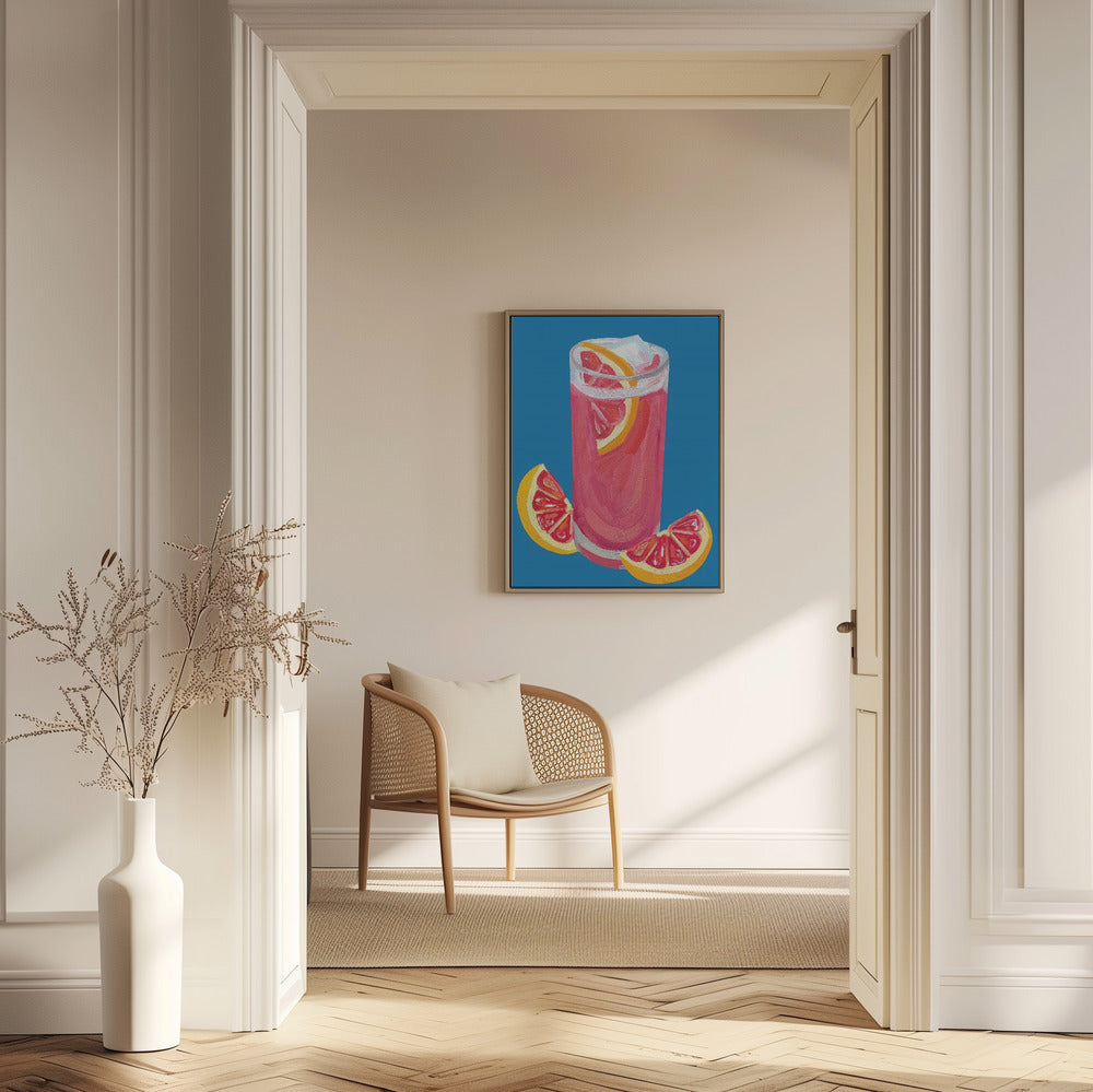 Grapefrukt Palomo Blue | Poster
