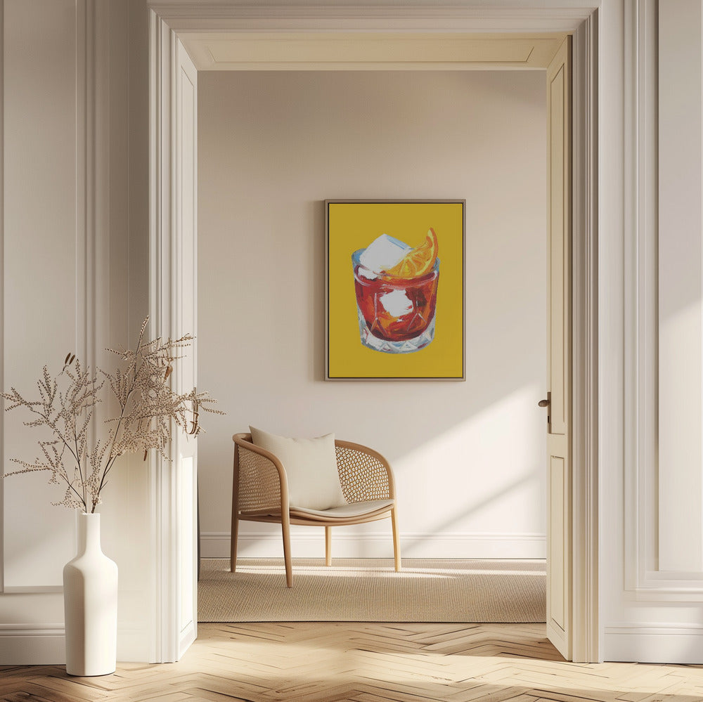 Negroni Sunshine Yellow | Poster