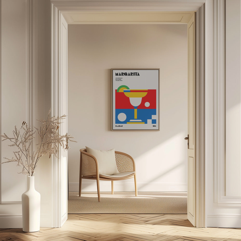 Margarita Bauhaus Cocktail | Poster
