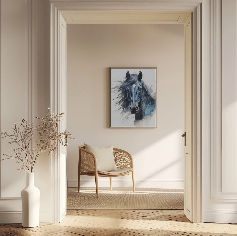Watercolor Horse (2) | Poster
