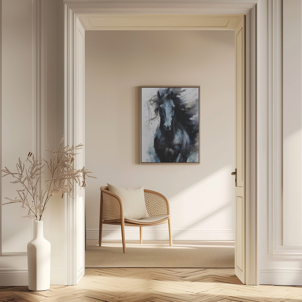 Watercolor Horse (4) | Poster