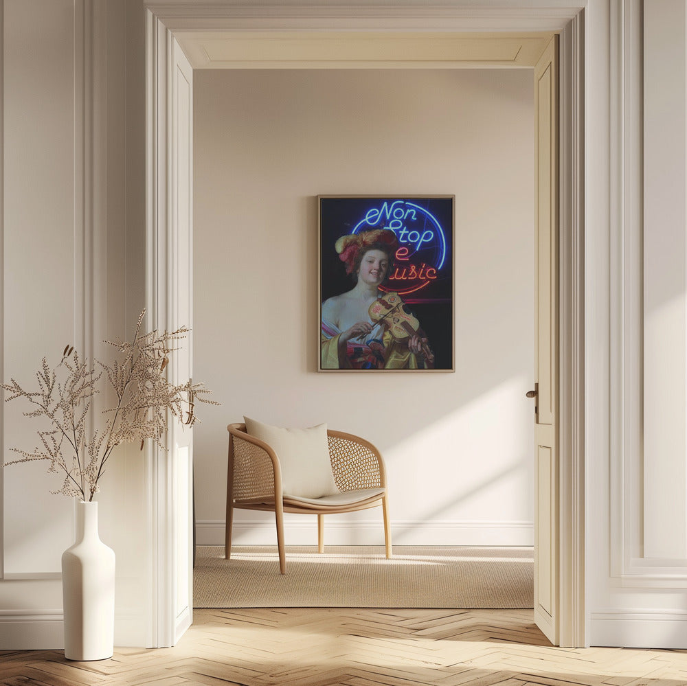 La musique sans arrêt | Posters - Affiche Artistique