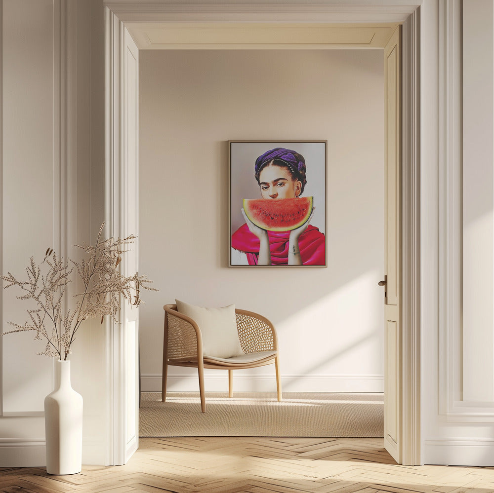 Vattenmelon Frida | Poster