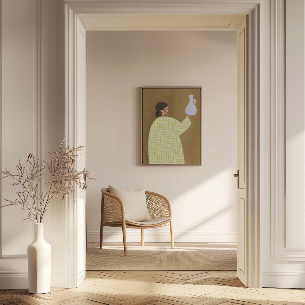 The Woman With Vase | Poster