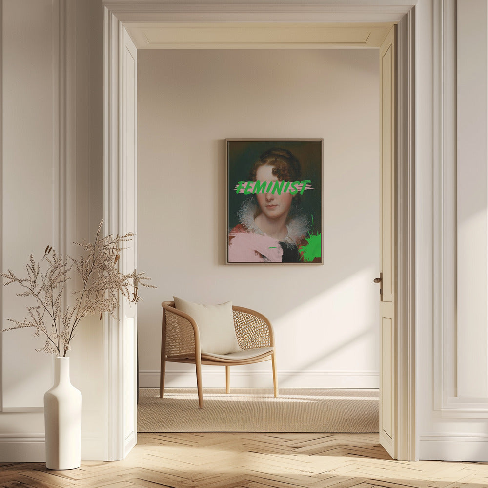 Feministiskt porträtt Ratioiso | Poster