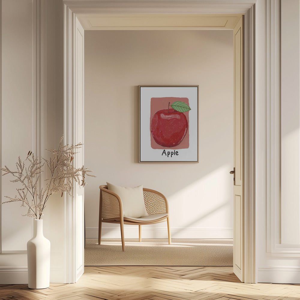 Rött äpple | Poster