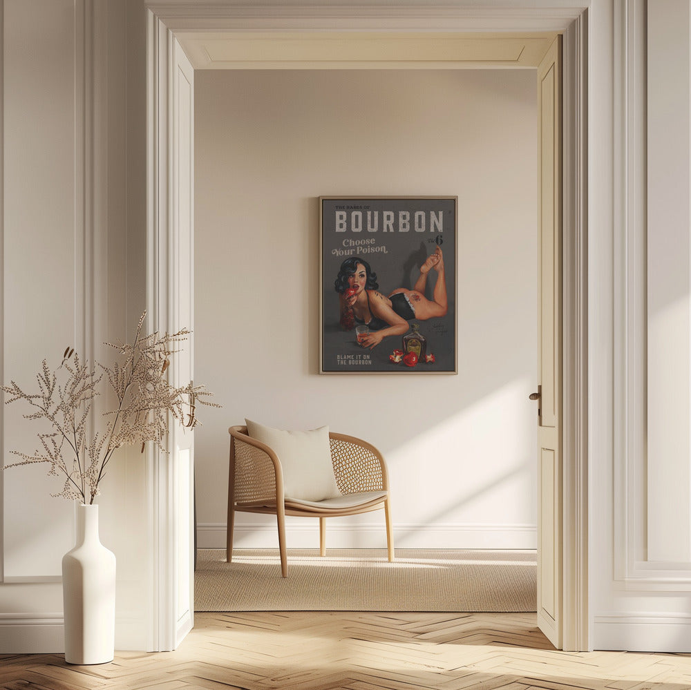 Babes of Bourbon Vol 6 Välj din giftiga sexiga pinuppa | Poster