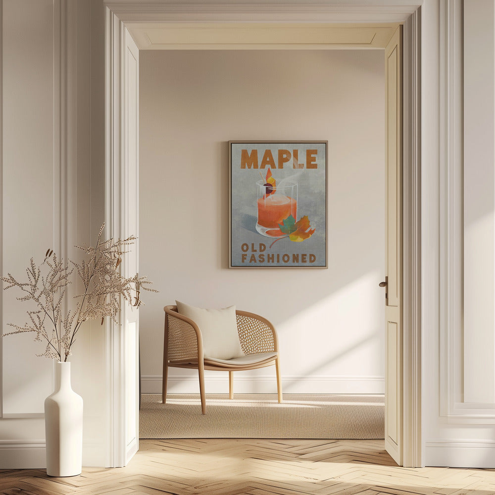 Lönn gammaldags cocktail | Poster
