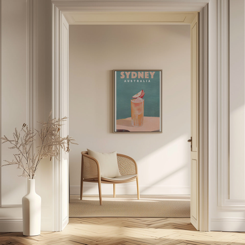 Sydney Australien Cocktailbardekor | Poster