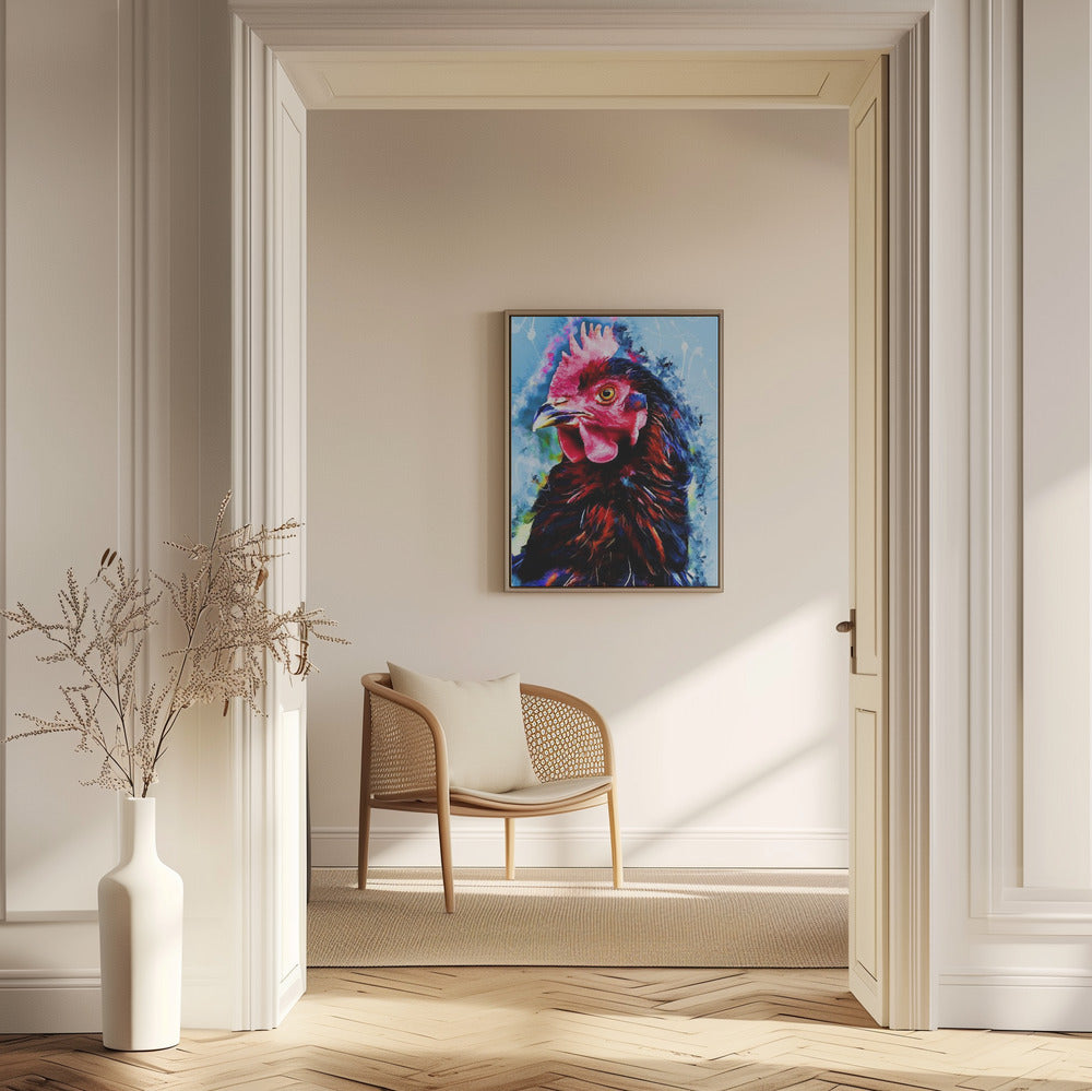 Djurtupp akvarell djurkonst | Poster
