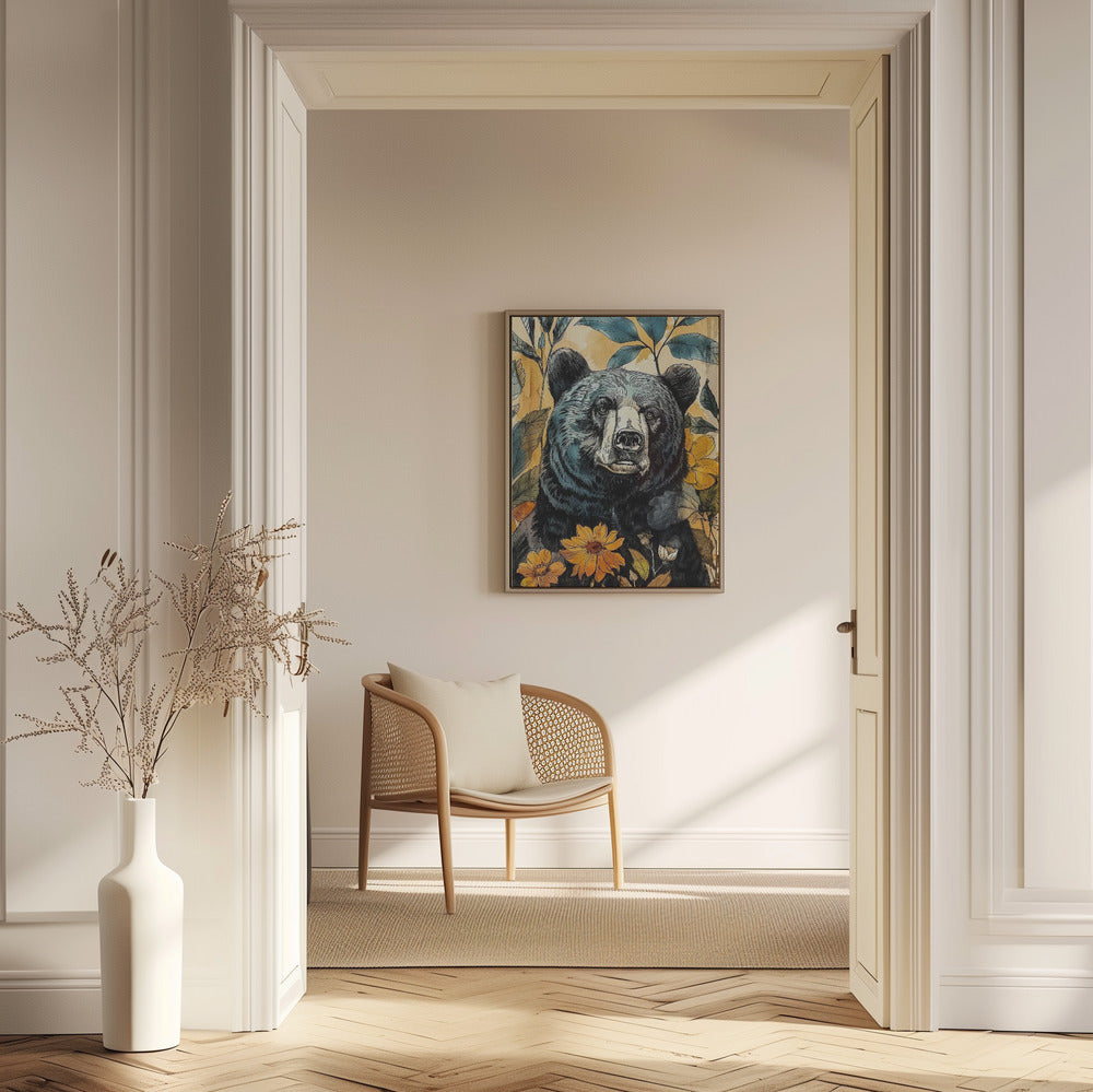Animal Bear Watercolor Animal Art 7 | Poster
