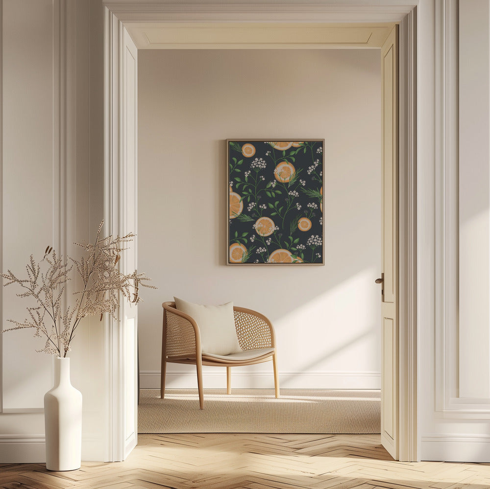 Fläderblommor och svarta apelsiner | Poster