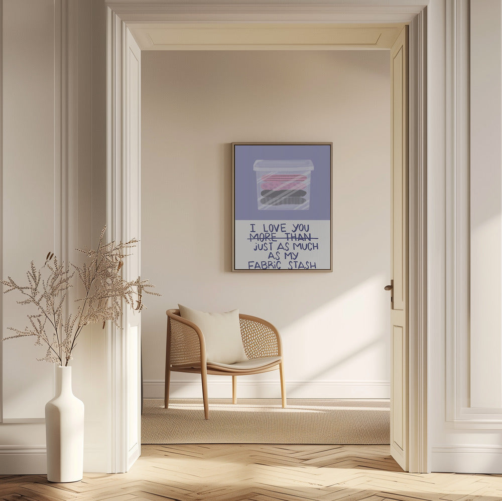 Stoffvorrat | Poster - Kunstdruck