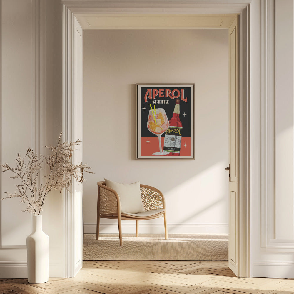 Aperol Spritz_Black | Poster