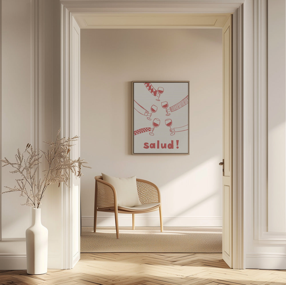 Salud! Vinfest med vänner | Poster