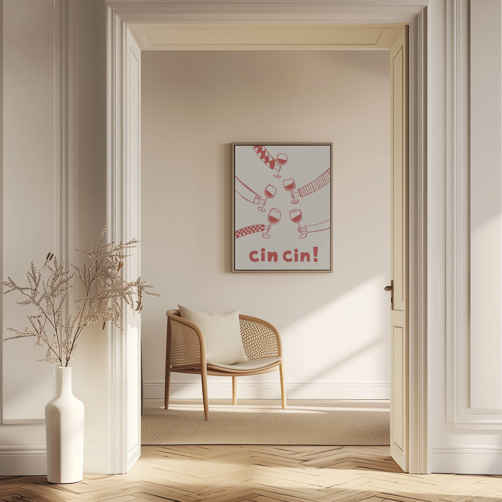 Cin cin! Vinfest med vänner | Poster
