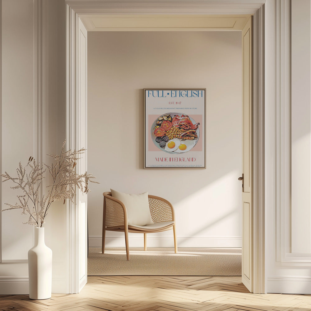 Traditionell engelsk frukost | Poster