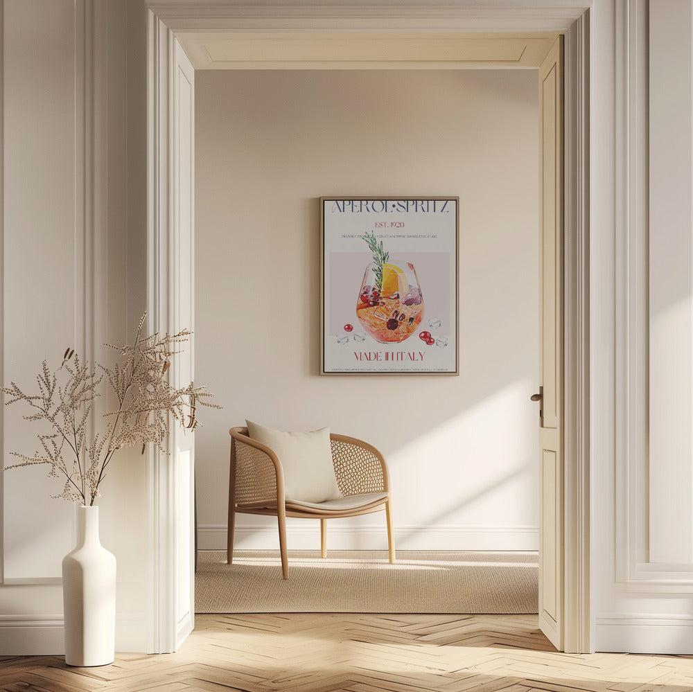 Aperol Spritz Cocktail | Poster