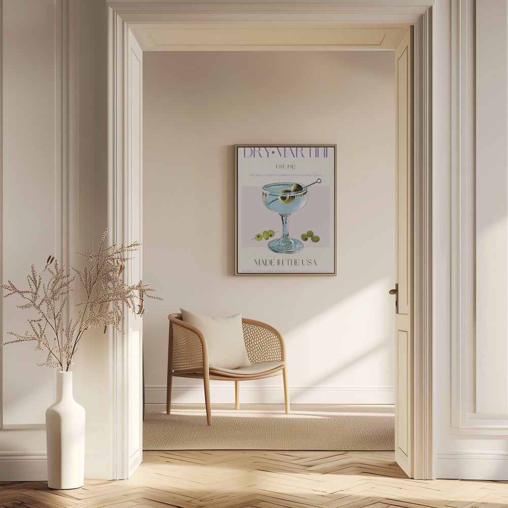 Klassisk Martini Charm | Poster