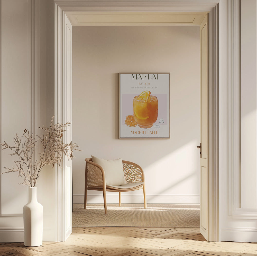 Apelsin Bliss-dryck | Poster