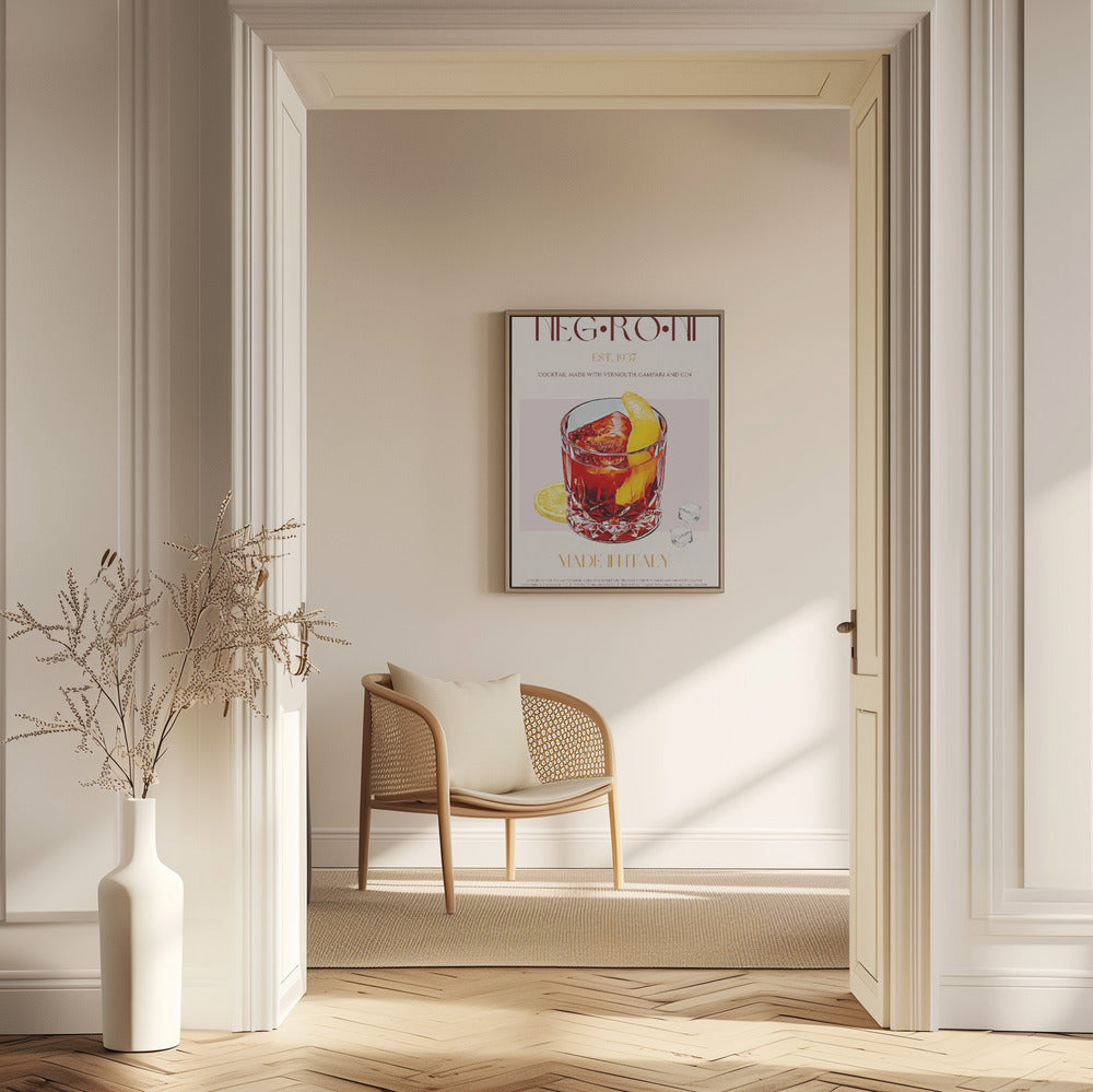 Negroni Delight | Poster