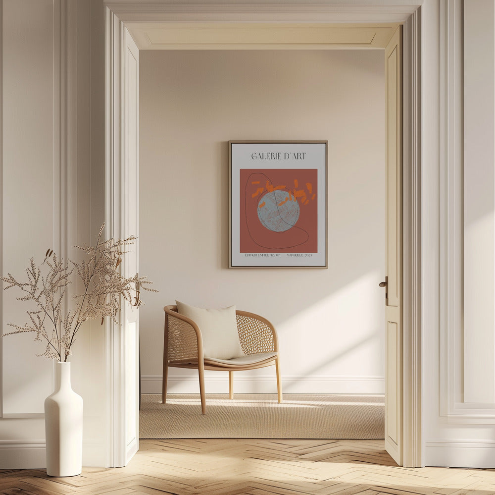 Crimson Whirls | Poster