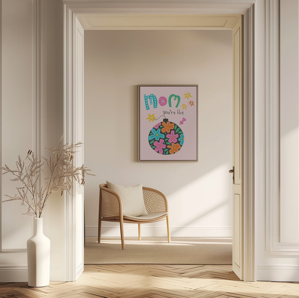 Mom's Floral Delight | Poster
