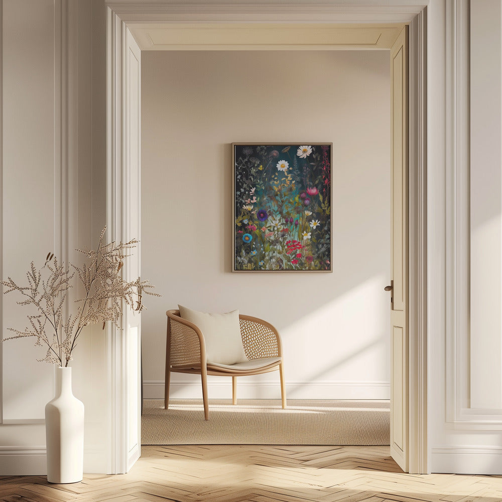 Wildflower Meadow Evergreen Flowers 92 | Poster