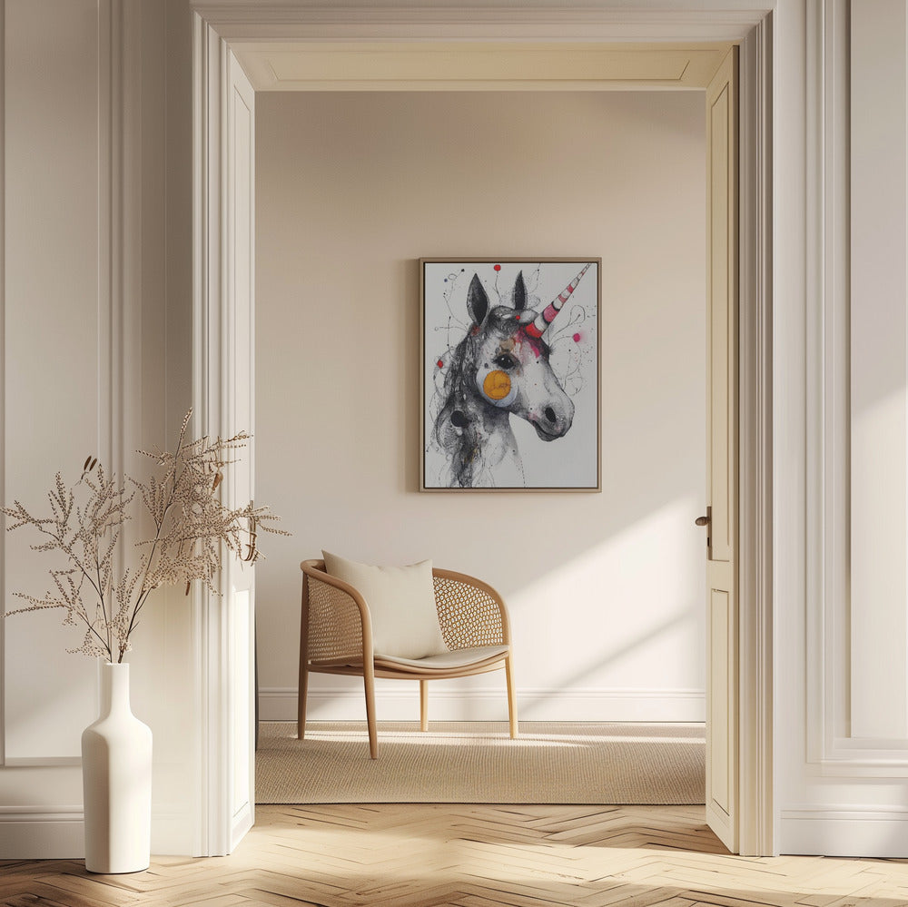 Unicorn drawing art | Poster