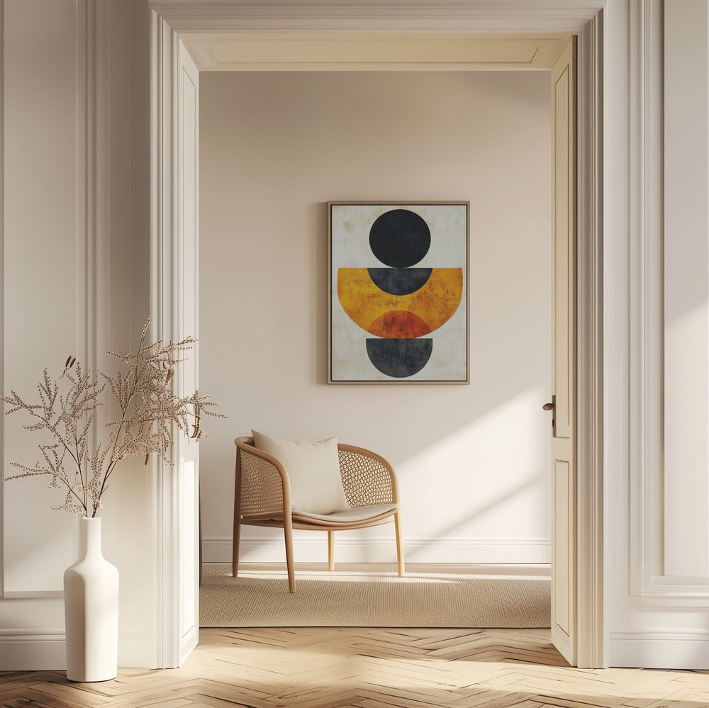 Interplay geometric abstraction | Poster