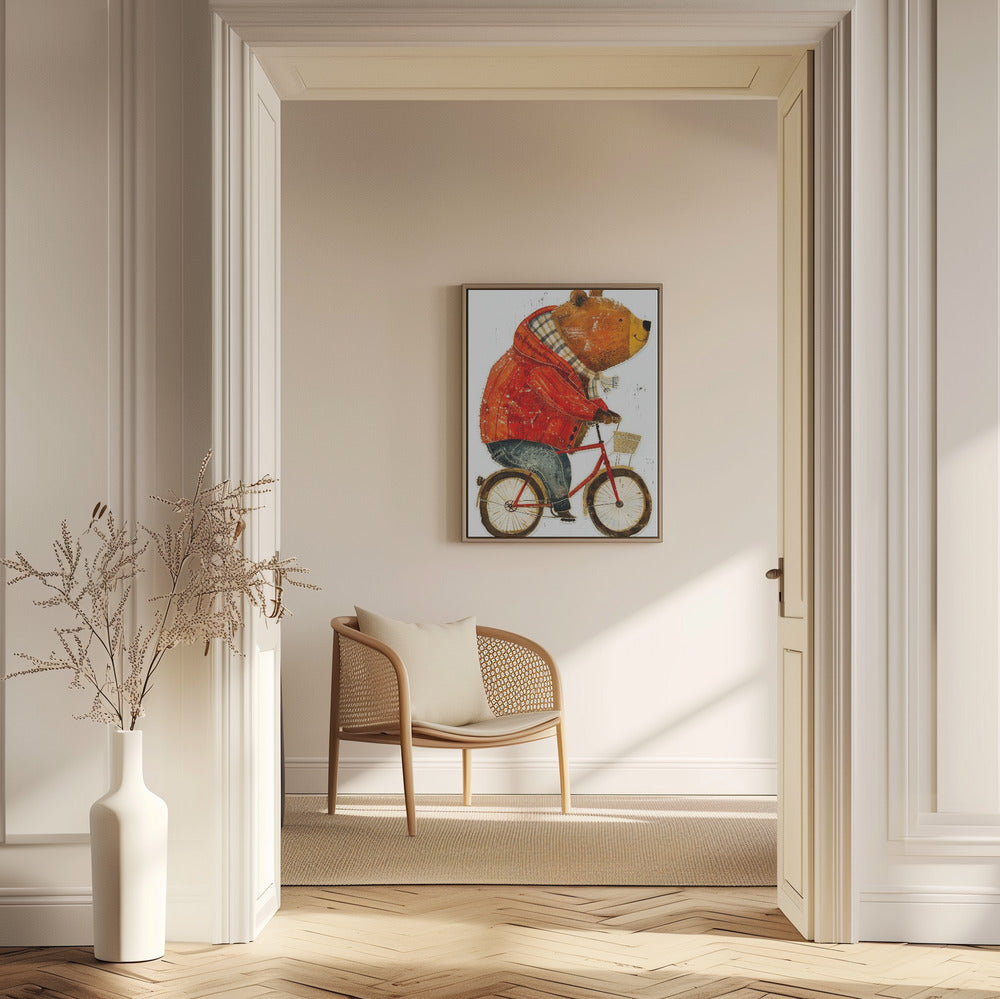 Biker Bear | Poster