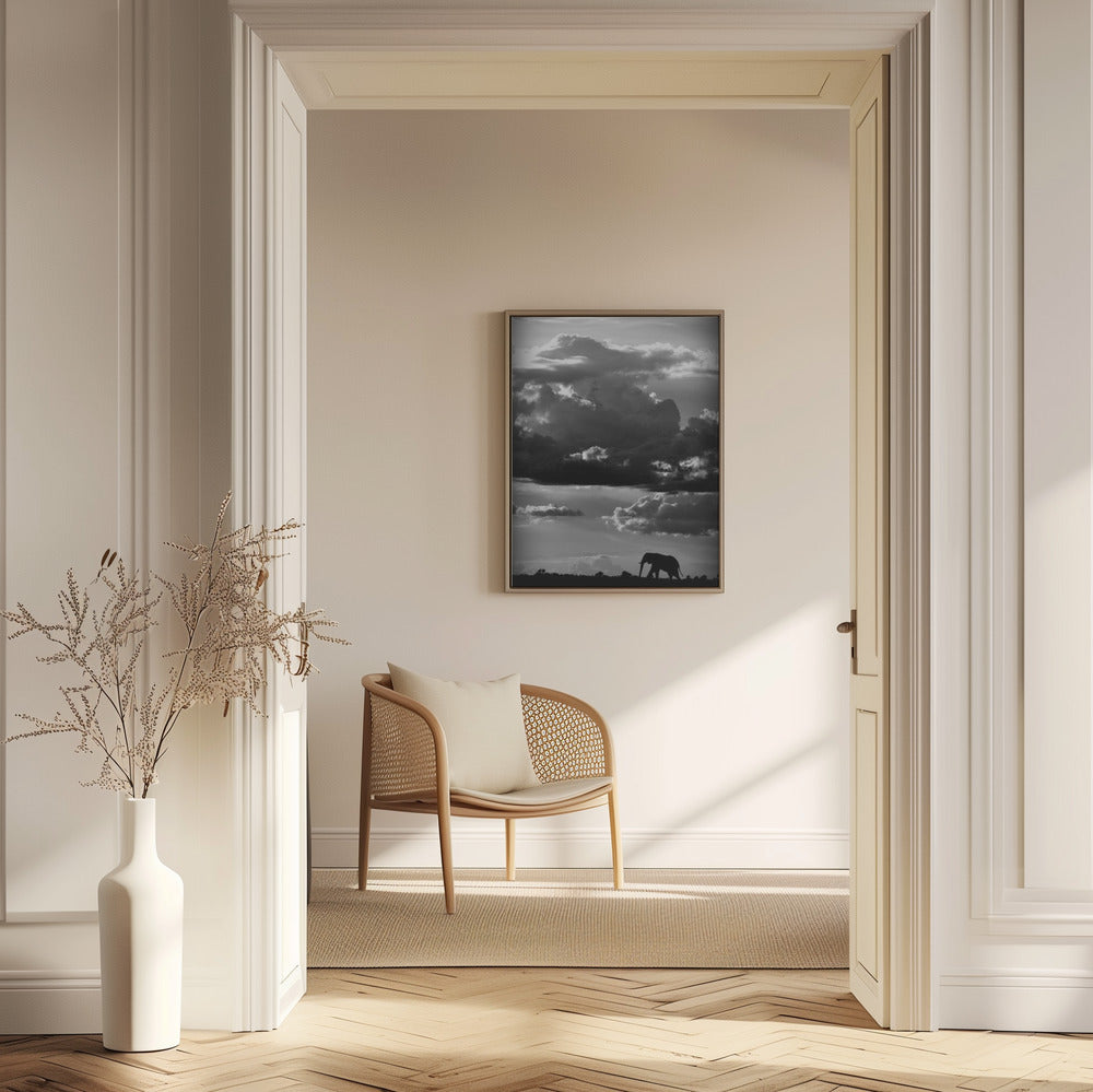Han vandrar under en afrikansk himmel | Poster