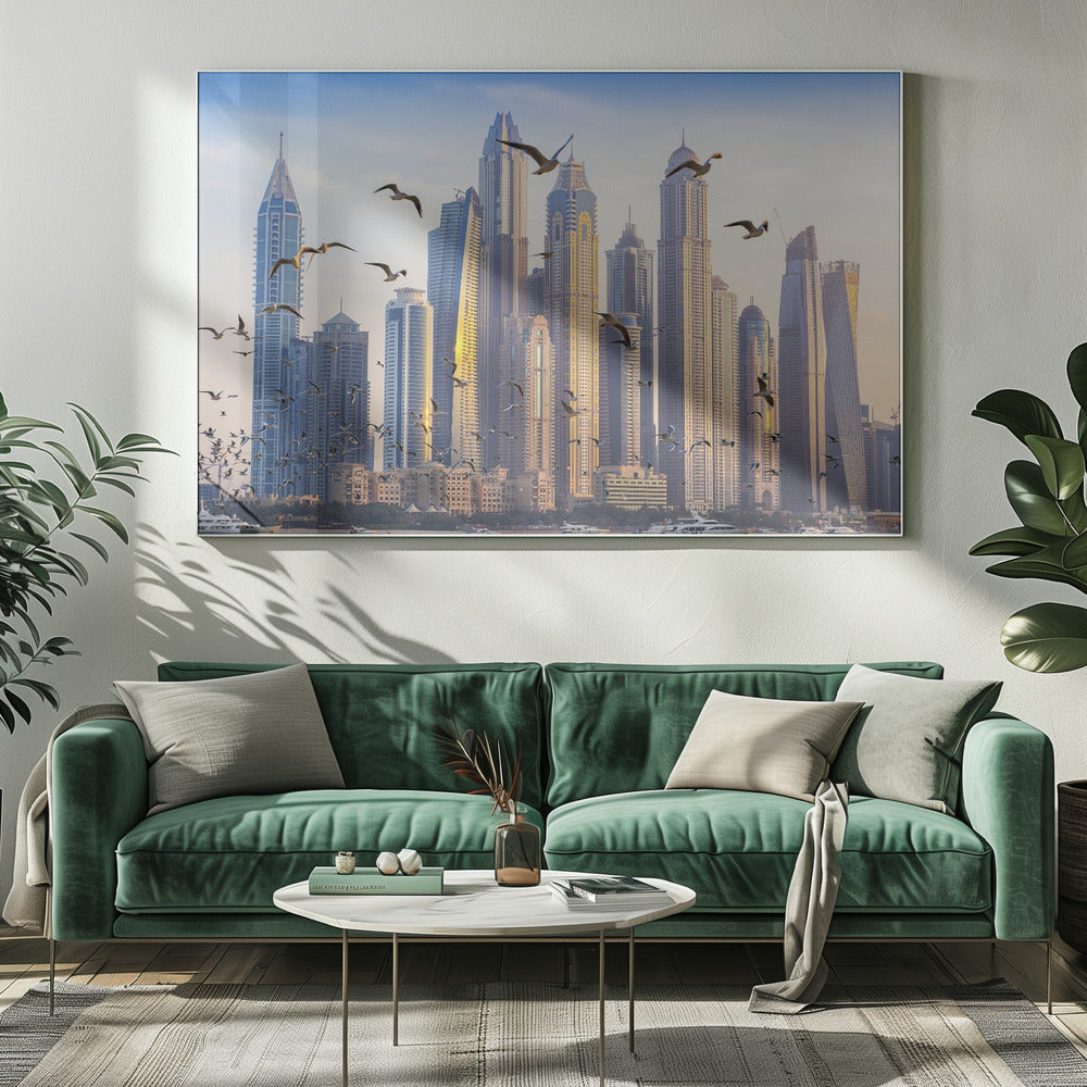 Fågelutsikt | Canvas