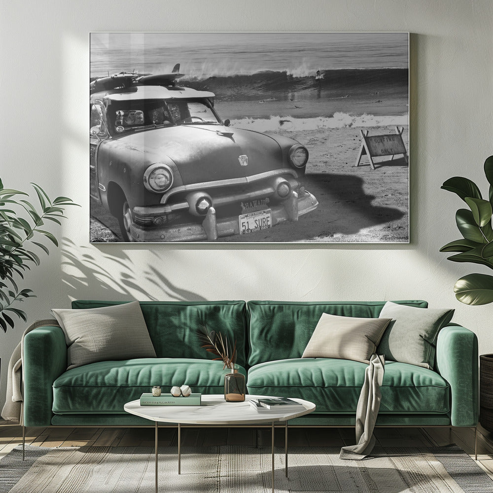 Vintage Ford Woody | Canvas