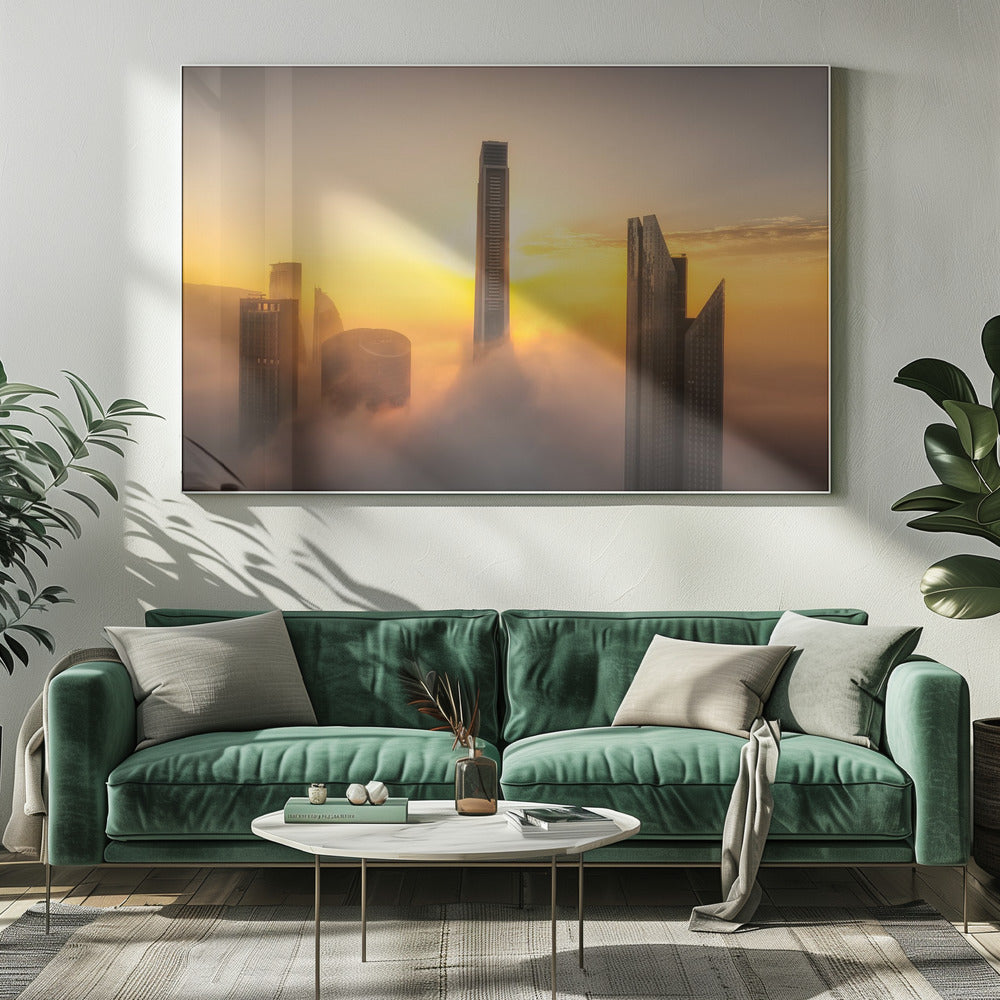 God morgon Dubai A738758 | Canvas