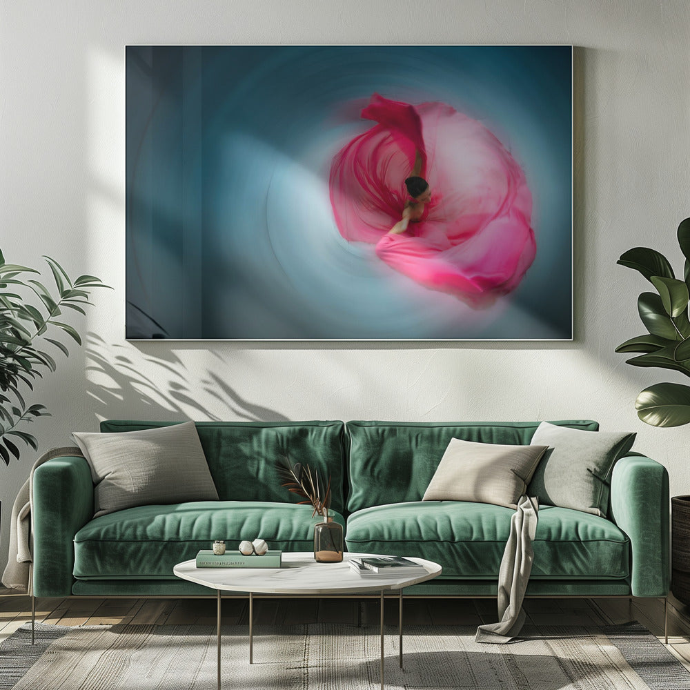 Rosa ballerina | Canvas