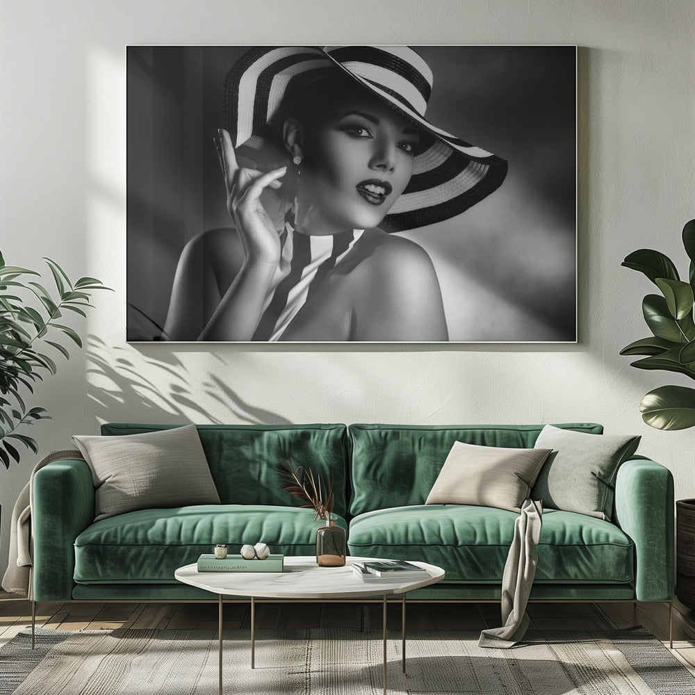 Svartvitt | Canvas