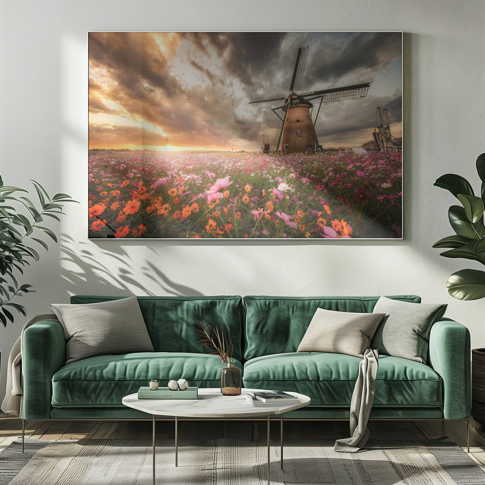 Storslagen blomstervärld | Canvas